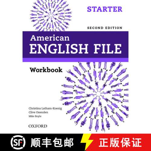【3-4周达】American English File 2e Workbook Starter Level 2019 Pack [9780194776028]