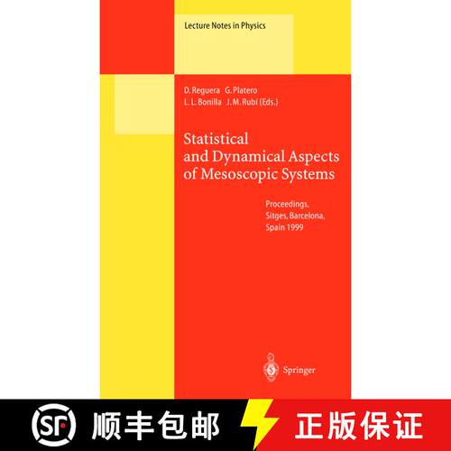 【3-4周达】Statistical and Dynamical Aspects of Mesoscopic Systems: Proceedings of the XVI Sitges Con... [9783662142769]