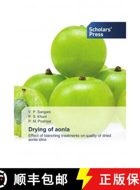 预订 Drying of aonla [9786138934516]