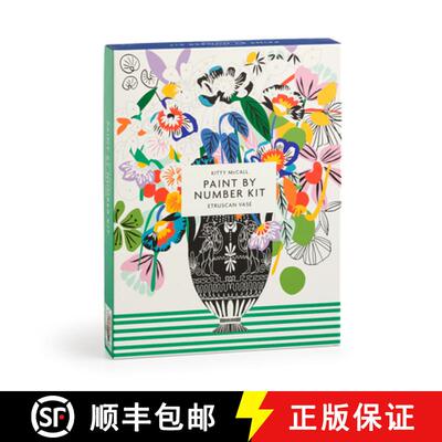 【3-4周达】Kitty McCall Etruscan Vase 9 x 12 Paint by Number Kit [9780735388697]