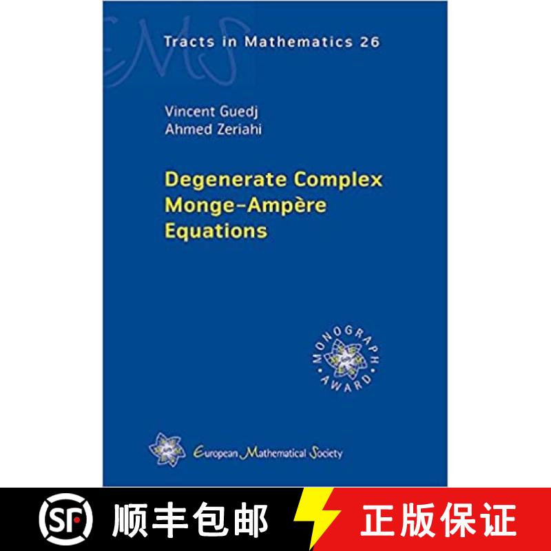 【3-4周达】Degenerate Complex Monge-Ampere Equations [9783037191675]