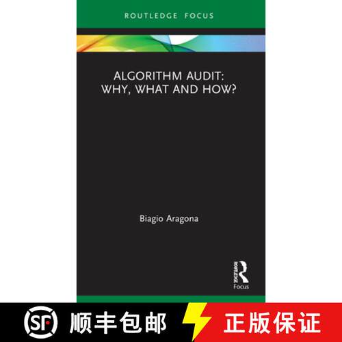 【3-4周达】Algorithm Audit: Why, What, and How? [9780367530921]