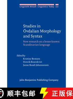 【3-4周达】Studies in OEvdalian Morphology and Syntax: New research on a lesser-known Scandinavian la... [9789027257048]