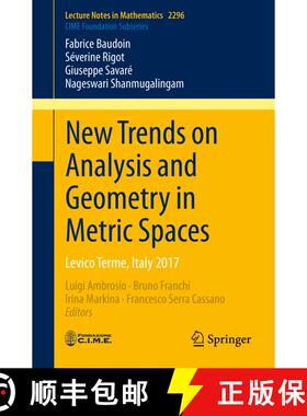 【3-4周达】New Trends on Analysis and Geometry in Metric Spaces : Levico Terme, Italy 2017 (1st ed. 2... [9783030841409]