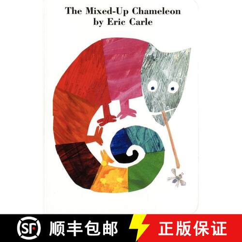 【3-4周达】The Mixed-Up Chameleon Board Book [9780694011476]