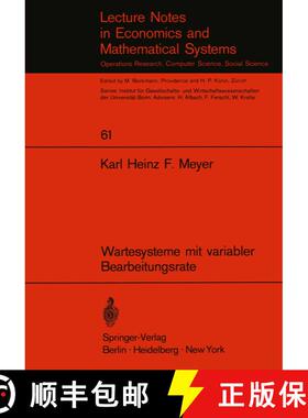 【3-4周达】Wartesysteme mit variabler Bearbeitungsrate [9783540057109]