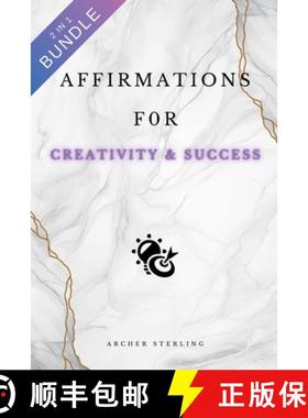 【3-4周达】Affirmations For Creativity & Success 2 IN 1 BUNDLE [9798224692057]