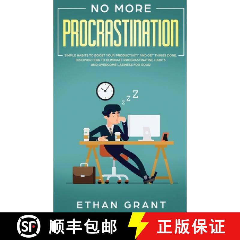 【3-4周达】No More Procrastination: Simple Habits To Boost Your Productivity Get Things Done. Discove... [9781952083754]