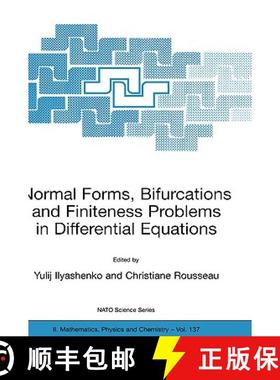 【3-4周达】Normal Forms, Bifurcations and Finiteness Problems in Differential Equations [9781402019296]