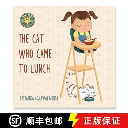 【3-4周达】The Cat Who Came to Lunch: Short Story Toddler Book for Daily Routine Mealtime Baby Board ... [9789355931269]