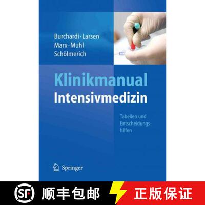 【3-4周达】Klinikmanual Intensivmedizin [9783642169403]