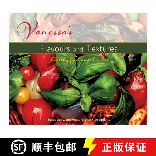 【3-4周达】精装 Vanessa's Flavours and Textures [9781923156111]