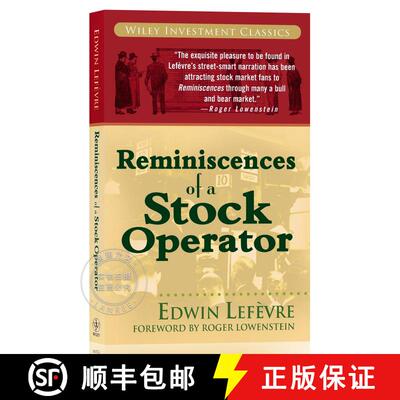 【3-4周达】股票作手回忆录 Reminiscences of a Stock Operator [Wiley金融] [9780471770886]