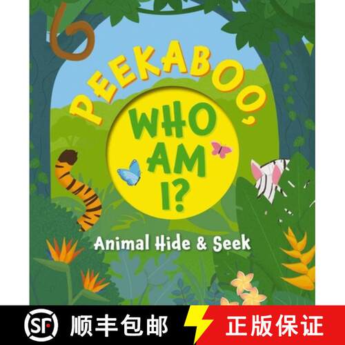 【3-4周达】精装 Peekaboo, What Am I?: ?My First Book of Shapes and Colors (Lift-the-Flap, Interactive... [9781646432806]