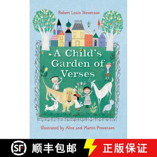 【3-4周达】精装 Robert Louis Stevenson's A Child's Garden of Verses [9780399555374]