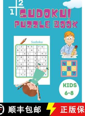 【3-4周达】Sudoku Puzzle Book Kids 6-8: Activity Book for Children - Puzzle Book for Kids with Soluti... [9786069612491]
