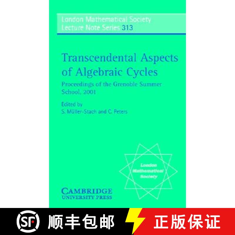 【3-4周达】Transcendental Aspects of Algebraic Cycles: Proceedings of the Grenoble Summer School, 200... [9780521545471]