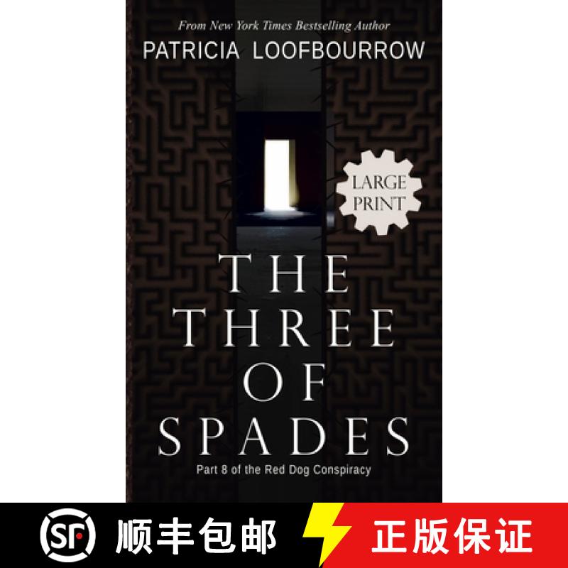 【3-4周达】精装 The Three of Spades: Part 8 of the Red Dog Conspiracy [9781944223762] - 实物图