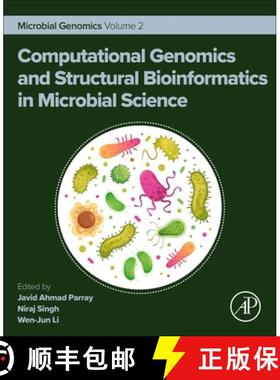 【3-4周达】Computational Genomics and Structural Bioinformatics in Microbial Science: Microbial Genom... [9780443315503]