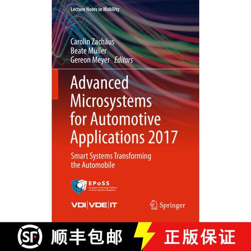 【3-4周达】精装 Advanced Microsystems for Automotive Applications 2017 : Smart Systems Transforming t... [9783319669717]