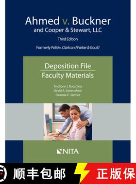 预订 Ahmed v. Buckner and Cooper & Stewart, LLC : Deposition File, Faculty Materials [9781601568434]