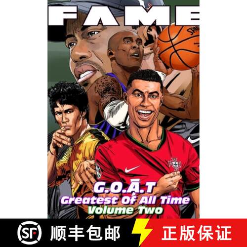 【3-4周达】Fame: G.O.A.T: Kobe Bryant, Cristiano Ronaldo, Bruce Lee & Tiger Woods [9781965464021]