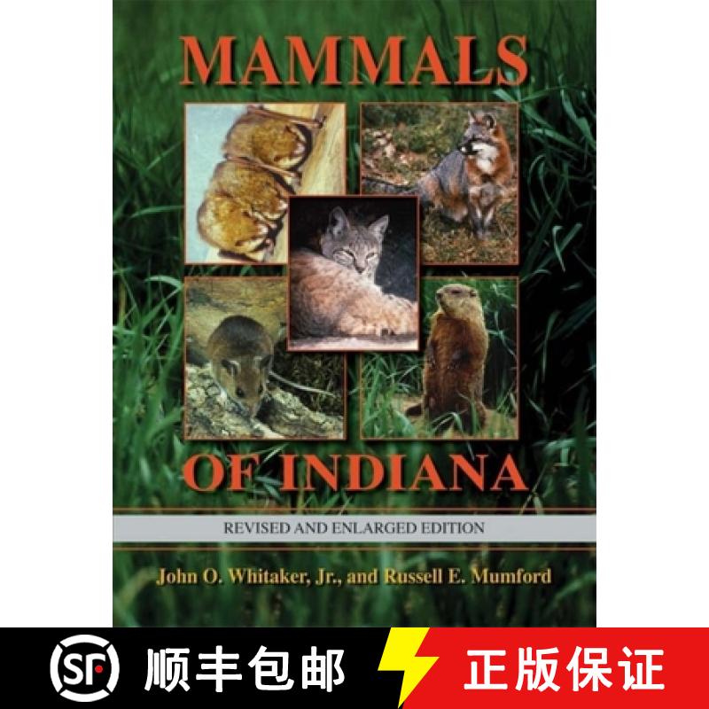【3-4周达】Mammals of Indiana, Revised and Enlarged Edition [9780253349712]