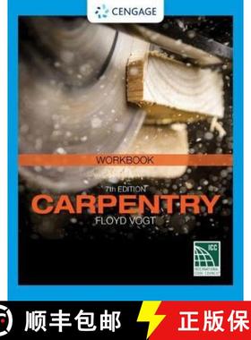 【3-4周达】Student Workbook for Vogt's Carpentry, 7th [9781337798204]