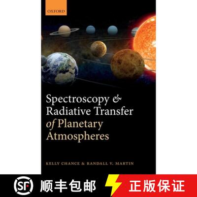 【3-4周达】Spectroscopy and Radiative Transfer of Planetary Atmospheres [9780199662104]