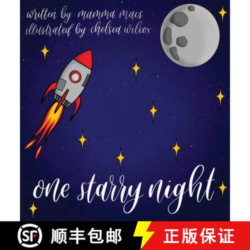 【3-4周达】精装 One Starry Night [9780648912354]