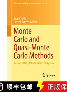 【3-4周达】Monte Carlo and Quasi-Monte Carlo Methods: McQmc 2018, Rennes, France, July 1-6 [9783030434649]