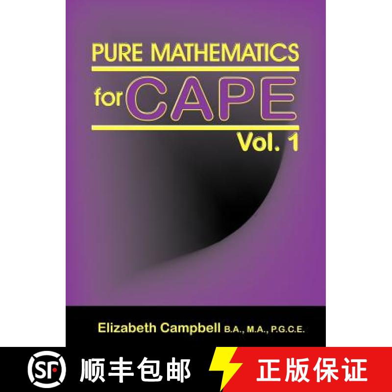 【3-4周达】Pure Mathematics for Cape Vol. 1 [9789768202048]