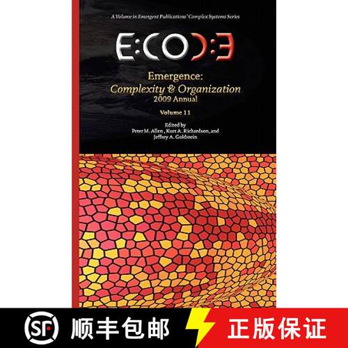 【3-4周达】精装 Emergence: Complexity & Organization - 2009 Annual [9780984216567]