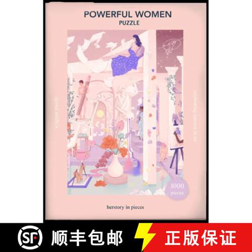 【3-4周达】Powerful Women 1000 Piece Puzzle: Herstory in Pieces: Celebrating Women in Art [9789063696757]