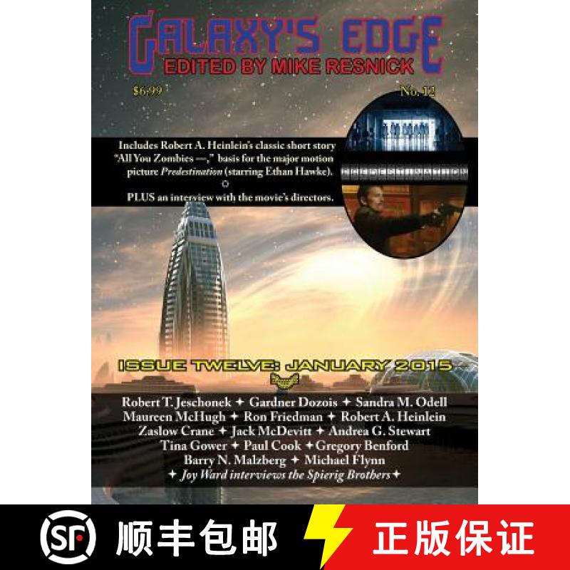 【2-3周达】Galaxy's Edge Magazine: Issue 12, January 2015 [9781612422565]