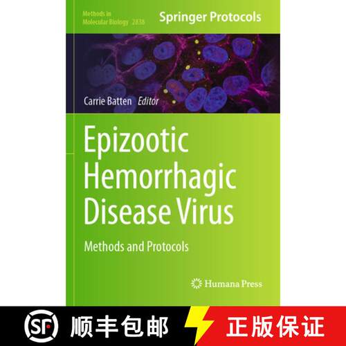 【3-4周达】Epizootic Hemorrhagic Disease Virus: Methods and Protocols [9781071640371]