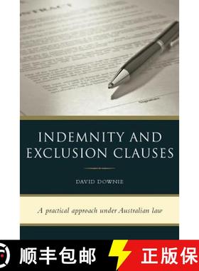 预订 Indemnity and Exclusion Clauses [9781922159670]