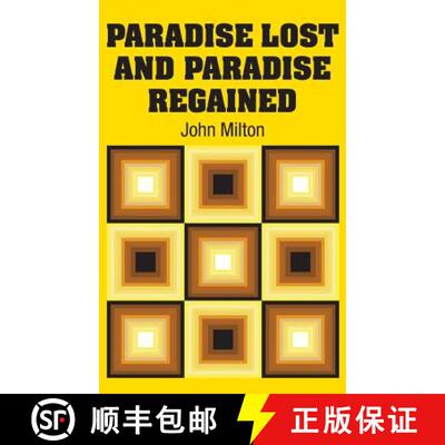 【3-4周达】精装 Paradise Lost and Paradise Regained [9781731702531]