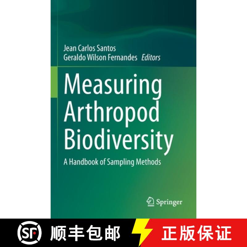 【3-4周达】Measuring Arthropod Biodiversity : A Handbook of Sampling Methods [9783030532284]