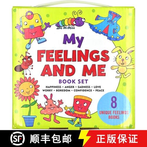 【3-4周达】精装 My Feelings and Me Boxed Book Set (8 Box Set) [9781441340078]