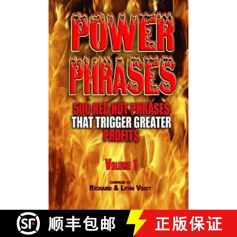 预订 Power Phrases Vol. 1: 500 Power Phrases That Trigger Greater Profits [9781940961019]
