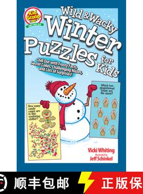 【3-4周达】Sensational Snow Day Puzzles for Kids: Chill Out with Frosty Facts, Secret Codes, Challeng... [9781641242448]