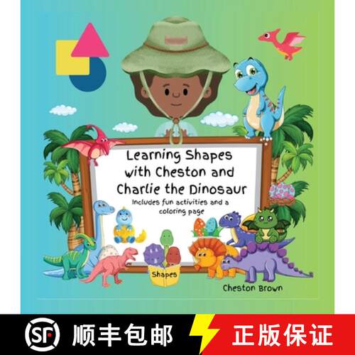 【3-4周达】Learning Shapes with Cheston and Charlie the Dinosaur [9781088264348]
