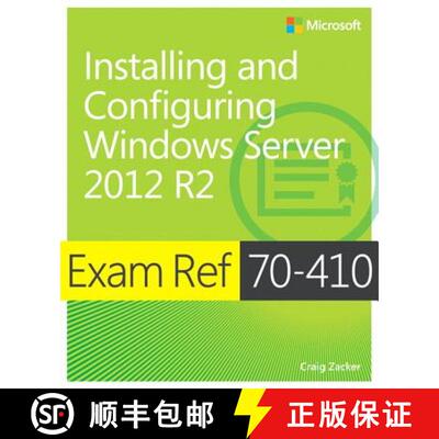 【3-4周达】Exam Ref 70-410 Installing and Configuring Windows Server 2012 R2 (McSa) [9780735684249]