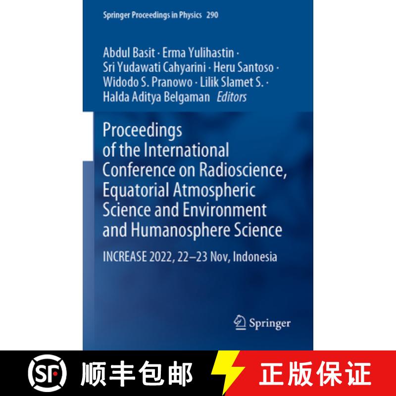 【3-4周达】Proceedings of the International Conference on Radioscience, Equatorial Atmospheric Scienc... [9789811997709]