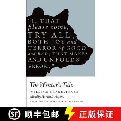 【3-4周达】Winter's Tale (1610, 1623): Broadview Internet Shakespeare Editions [9781554810901]