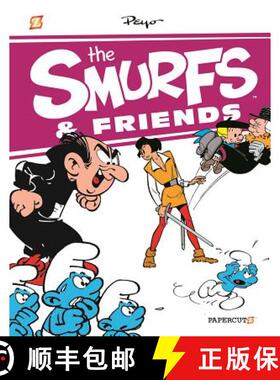 【3-4周达】The Smurfs & Friends #2 [9781629916422]