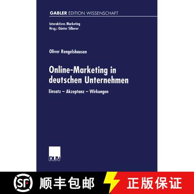 【3-4周达】Online-Marketing in Deutschen Unternehmen: Einsatz -- Akzeptanz -- Wirkungen [9783824471263]