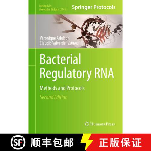 【3-4周达】精装 Bacterial Regulatory RNA : Methods and Protocols (Second Edition 2024) [9781071635643]