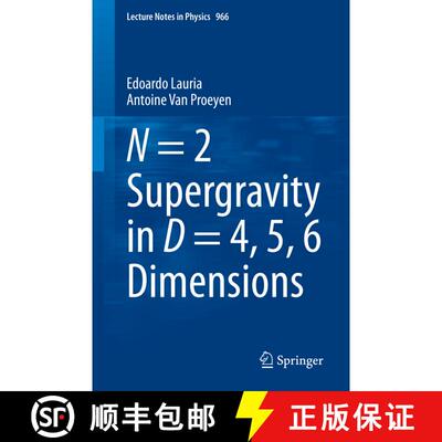 【3-4周达】N = 2 Supergravity in D = 4, 5, 6 Dimensions [9783030337551]